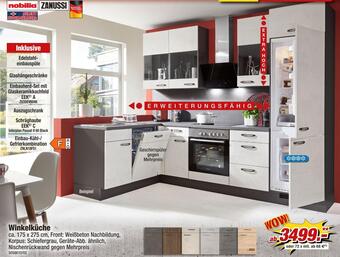 Poco Nobilia winkelküche Angebot