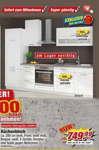 Poco Küchenblock Angebot