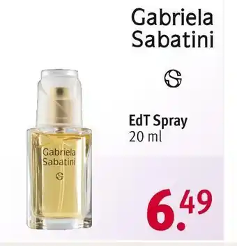 Rossmann Gabriela sabatini edt spray Angebot