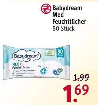 Rossmann Babydream med feuchttücher Angebot