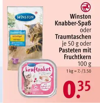 Rossmann Winston katzennassfutter Angebot