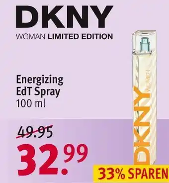 Rossmann Dkny woman limited edition energizing edt spray Angebot