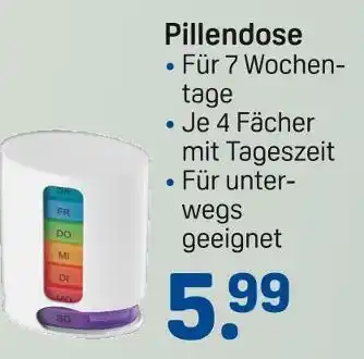 Rossmann Pillendose Angebot