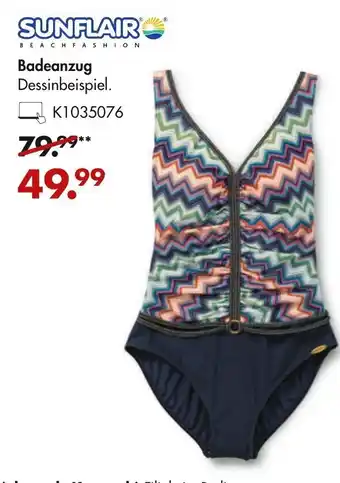 Galeria Sunflair Badeanzug Angebot