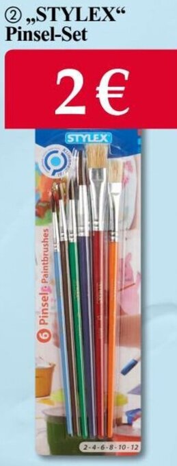Woolworth Stylex Pinsel Set Angebot