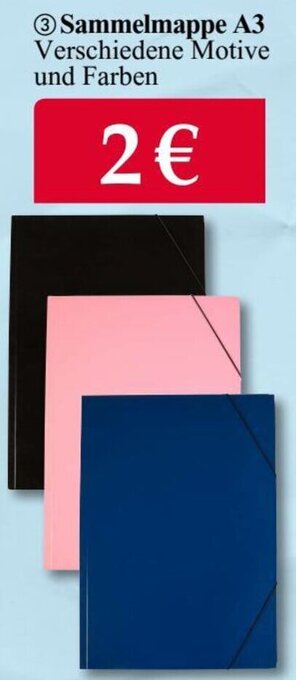 Woolworth Sammelmappe A3 Angebot