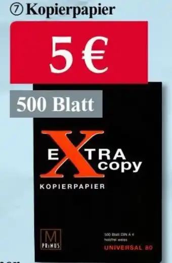 Woolworth Kopierpapier 500 Blatt Angebot