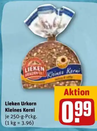 REWE Lieken Urkorn Kleines Kerni 250g Angebot