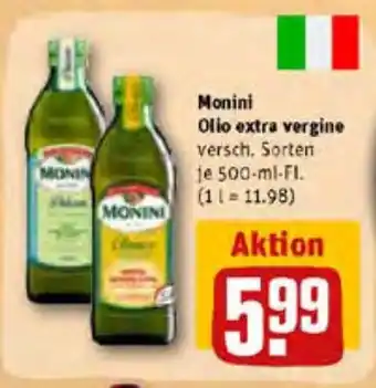 REWE Monini Classico natives Olivenol 500ml Angebot