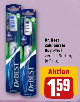 REWE Dr. Best Zahnburste Hoch-Tief Angebot