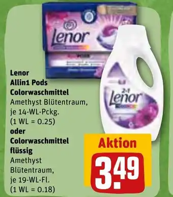 REWE Lenor 14/19wl Angebot