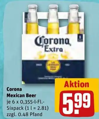 REWE Corona Extra 6*355ml Angebot