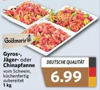 Combi Goldmarie Gyros-,Jäger- oder Chinapfanne 1kg Angebot