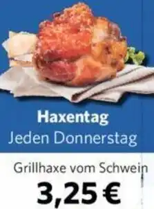 Combi Grillhaxe vom Schwein Angebot