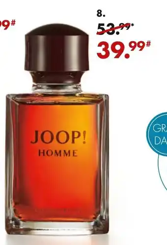 Galeria Joop Homme 75ml Angebot