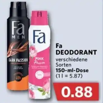 Combi Fa Deodorant 150 ml Dose Angebot