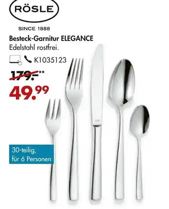 Galeria Rösle Besteck Garnitur Elegance Angebot