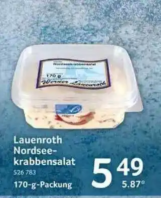 Selgros Lauenroth nordsee-krabbensalat Angebot