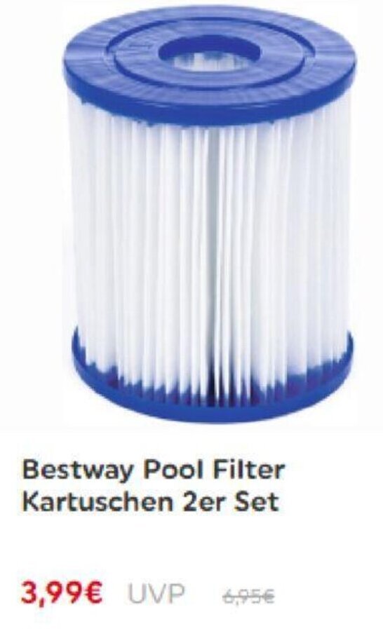 Bestway Pool Filter Kartuschen 2er Set Angebot bei Smyths Toys