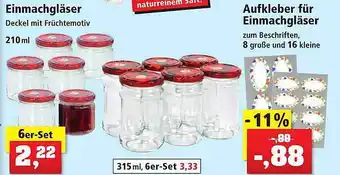 Thomas Philipps Einmachgläser Angebot