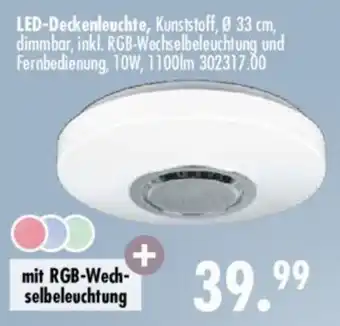 Möbel Boss LED Deckenleuchte Angebot