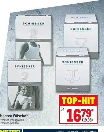 METRO Herren Wäsche Angebot