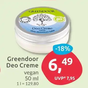 Budni Greendoor deo creme Angebot