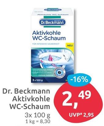 Budni Dr. beckmann aktivkohle wc-schaum Angebot