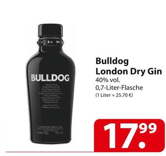 Famila Nord Ost Bulldog london dry gin Angebot