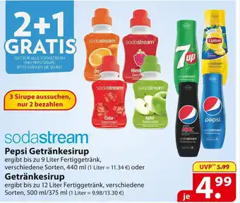 Famila Nord Ost Sodastream pepsi getränkesirup oder getränkesirup Angebot