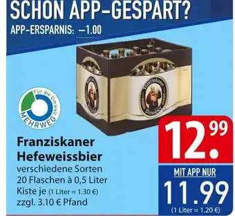 Famila Nord Ost Franziskaner hefeweissbier Angebot