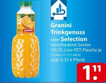 Famila Nord Ost Granini trinkgenuss oder selection Angebot