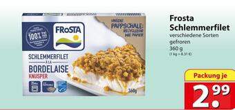 Famila Nord Ost Frosta schlemmerfilet Angebot