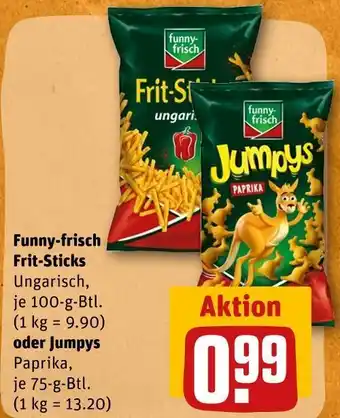 REWE Funny-frisch knabberzeug Angebot