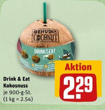 REWE Drink & eat kokosnuss Angebot