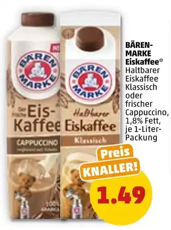 PENNY Bärenmarke eiskaffee Angebot