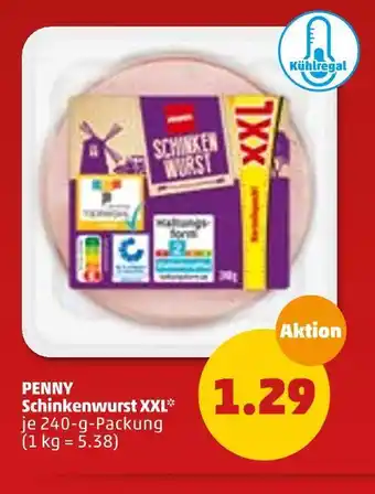 PENNY Penny schinkenwurst xxl Angebot