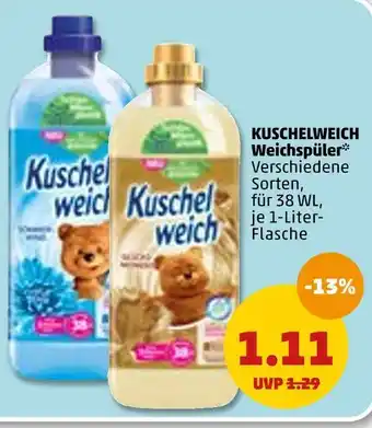 PENNY Kuschelweich weichspüler Angebot