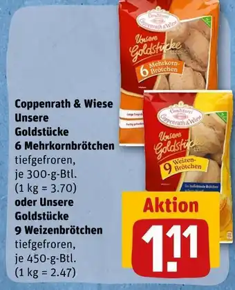 REWE Coppenrath & wiese aufbackbrötchen Angebot