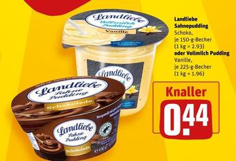 REWE Landliebe sahnepudding oder vollmilch pudding Angebot