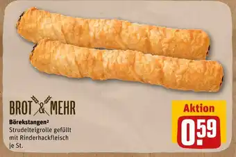 REWE Brot & mehr börekstangen Angebot