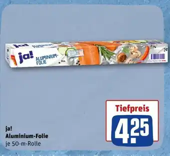 REWE Ja! aluminium-folie Angebot