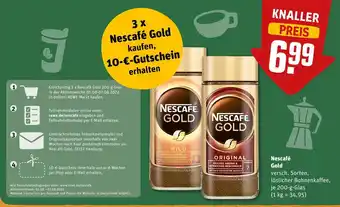 REWE Nescafé gold kaffee Angebot