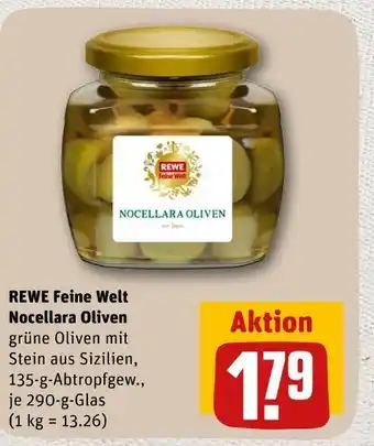 REWE Rewe feine welt nocellara oliven Angebot