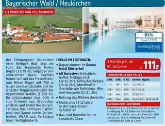 REWE Rewe reisen bayerischer wald / neukirchen Angebot