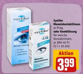 REWE Eyelike monatskontaktlinsen oder kombilösung Angebot