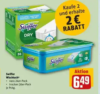 REWE Swiffer wischtuch Angebot