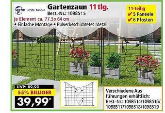 Norma24 Gartenzaun Angebot