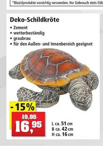 Thomas Philipps Deko-schildkröte Angebot