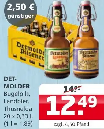 Getränke Quelle Detmolder 20x0,33 L Angebot